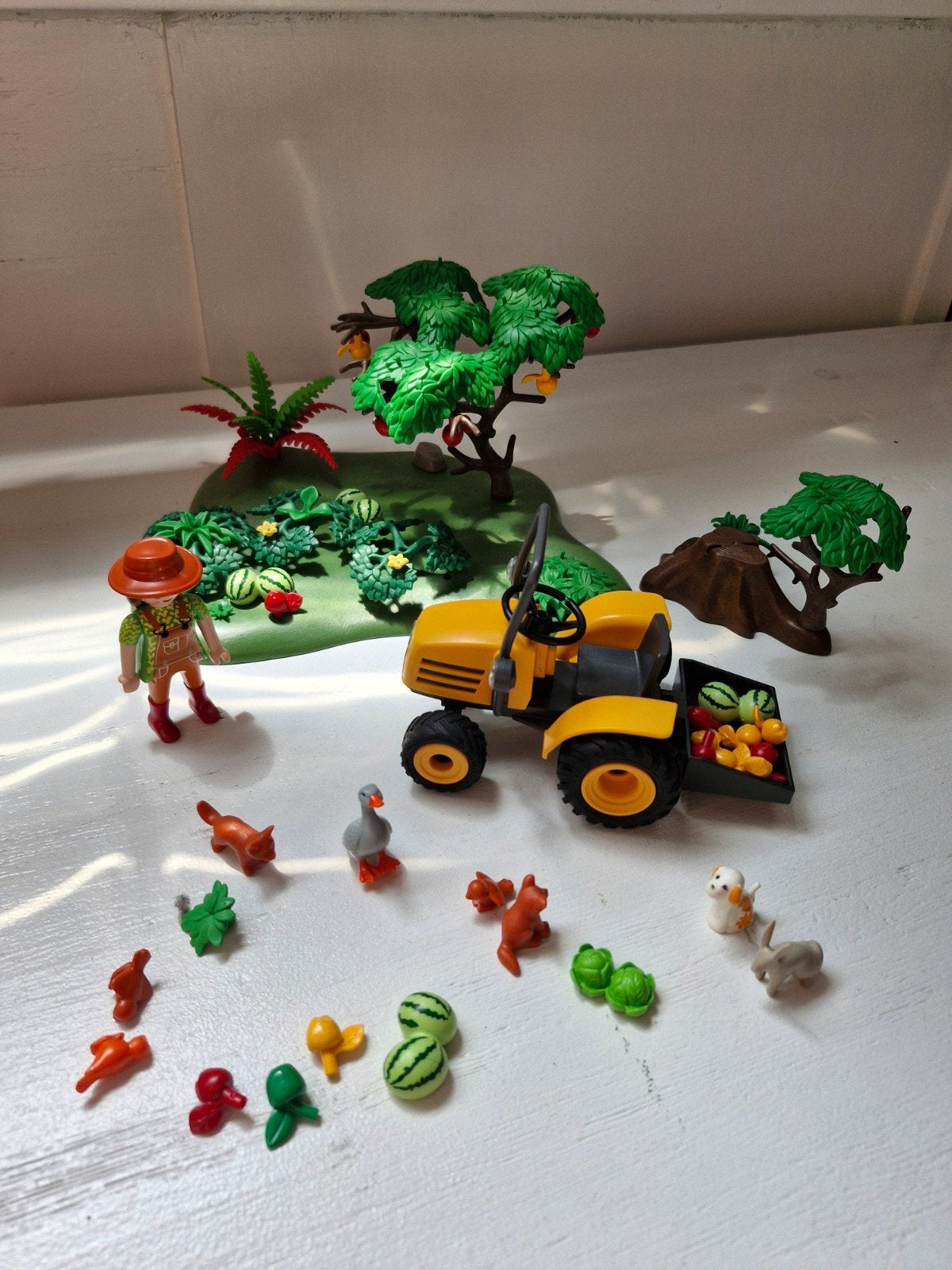 Playmobil Boerderij Set met Tractor en Dieren, Ophalen of Verzenden, Gebruikt, Jongen of Meisje