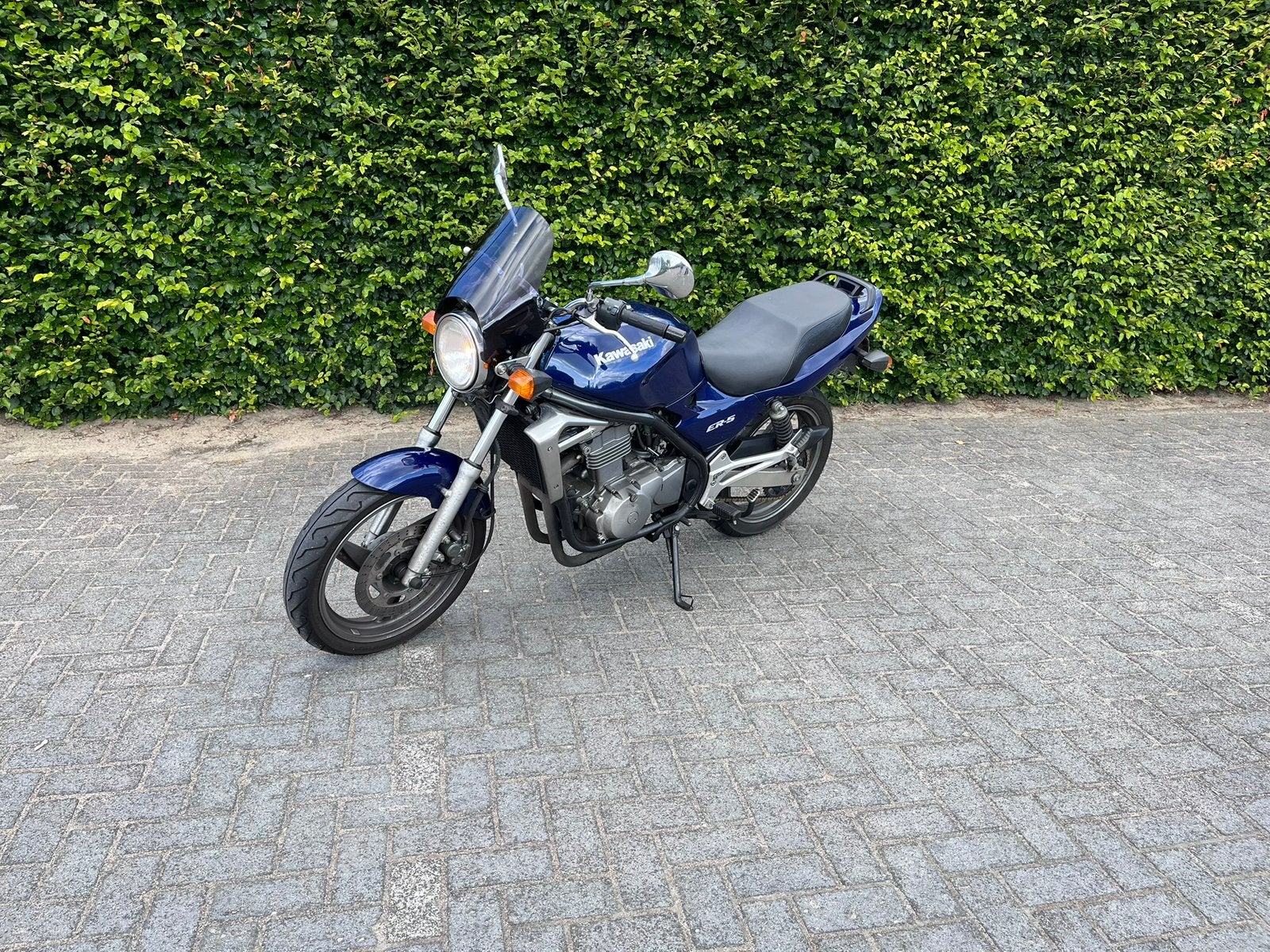 Kawasaki ER-5, Motoren, 2 cilinders, Sportuitlaat, Occasion, Particulier
