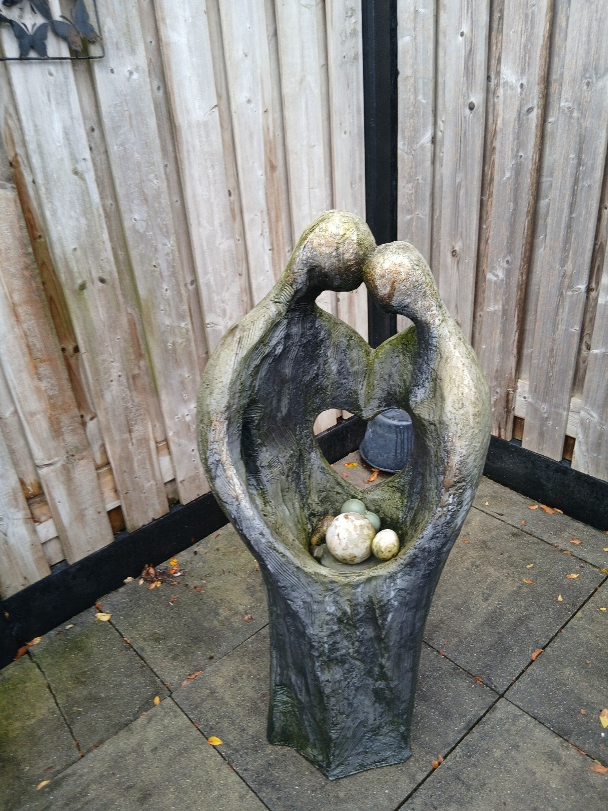 mooie tuinbeelden+waterbak, Tuin en Terras, Waterpartijen en Fonteinen, Ophalen, Gebruikt, Overige materialen, Overige typen