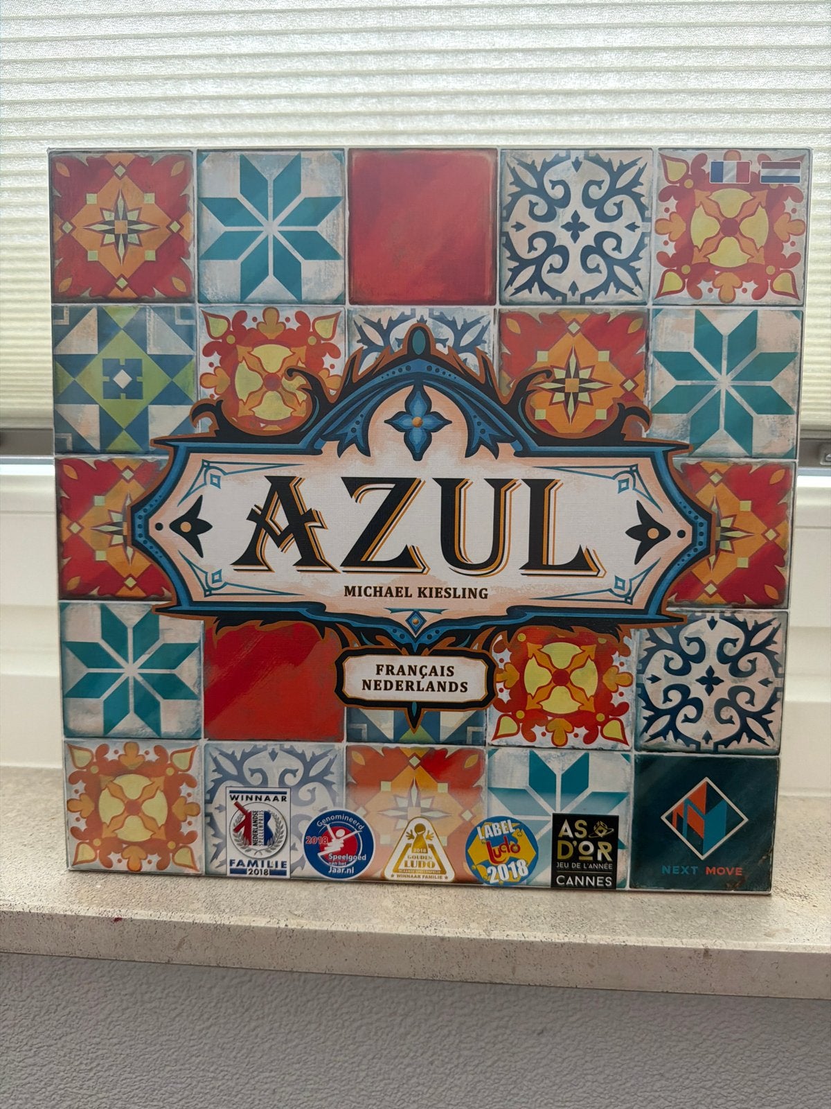 Azul: Next Move - Strategisch Tegellegspel, Drie of vier spelers, Ophalen of Verzenden, Zo goed als nieuw