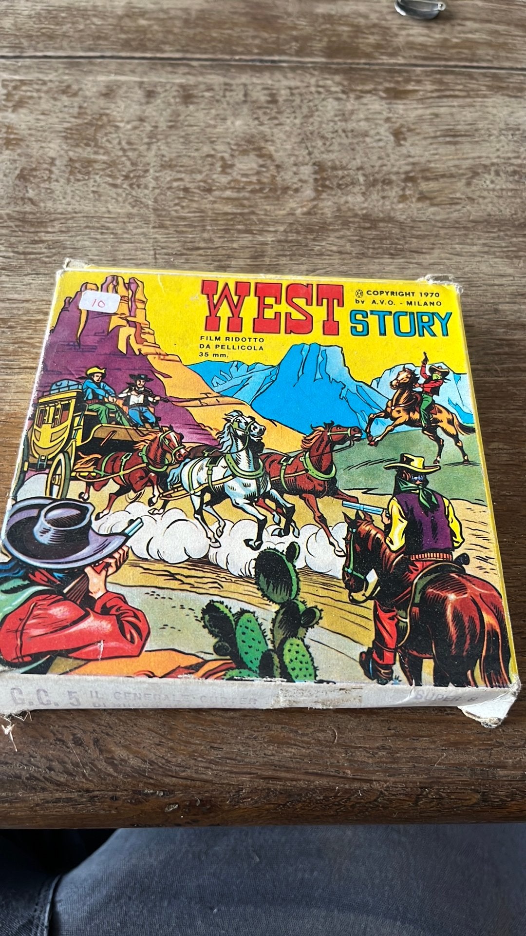 Super 8 Film uit 1970 “West Story Italië”, Audio, Tv en Foto, Filmrollen, Ophalen of Verzenden, 8mm film