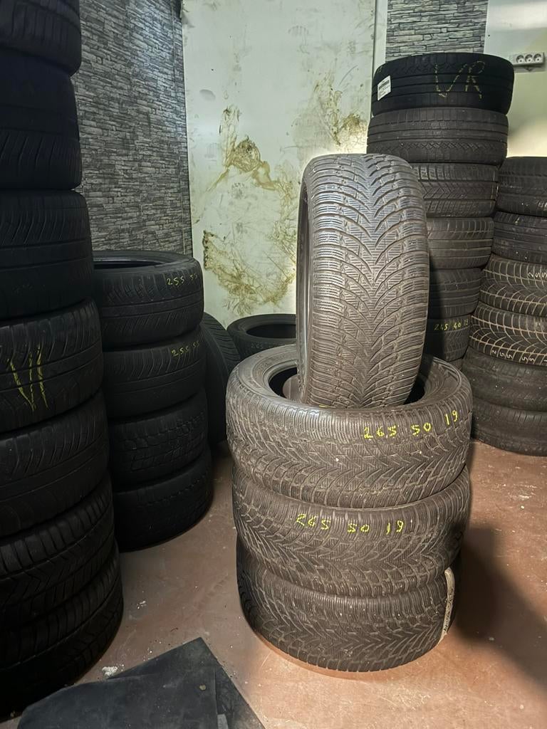 265/50R19 2655019 NOKIAN 6mm (inclsf monteren), Gebruikt, 265 mm, Winterbanden, Band(en)