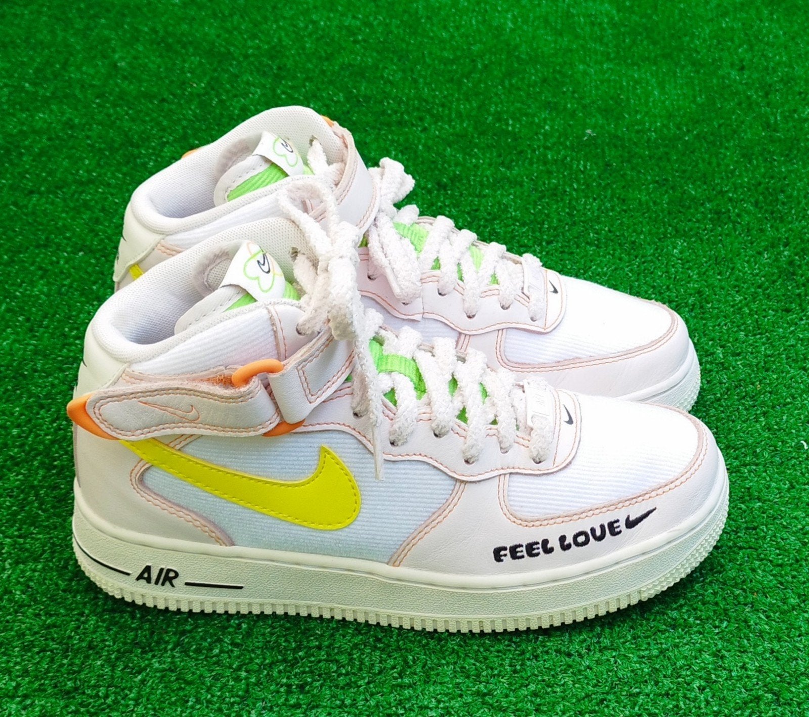 Nike Air Force 1 Mid '07 LX 'Feel Love' - Maat 38, Wit, Nike, NIKE, Inc., Ophalen of Verzenden