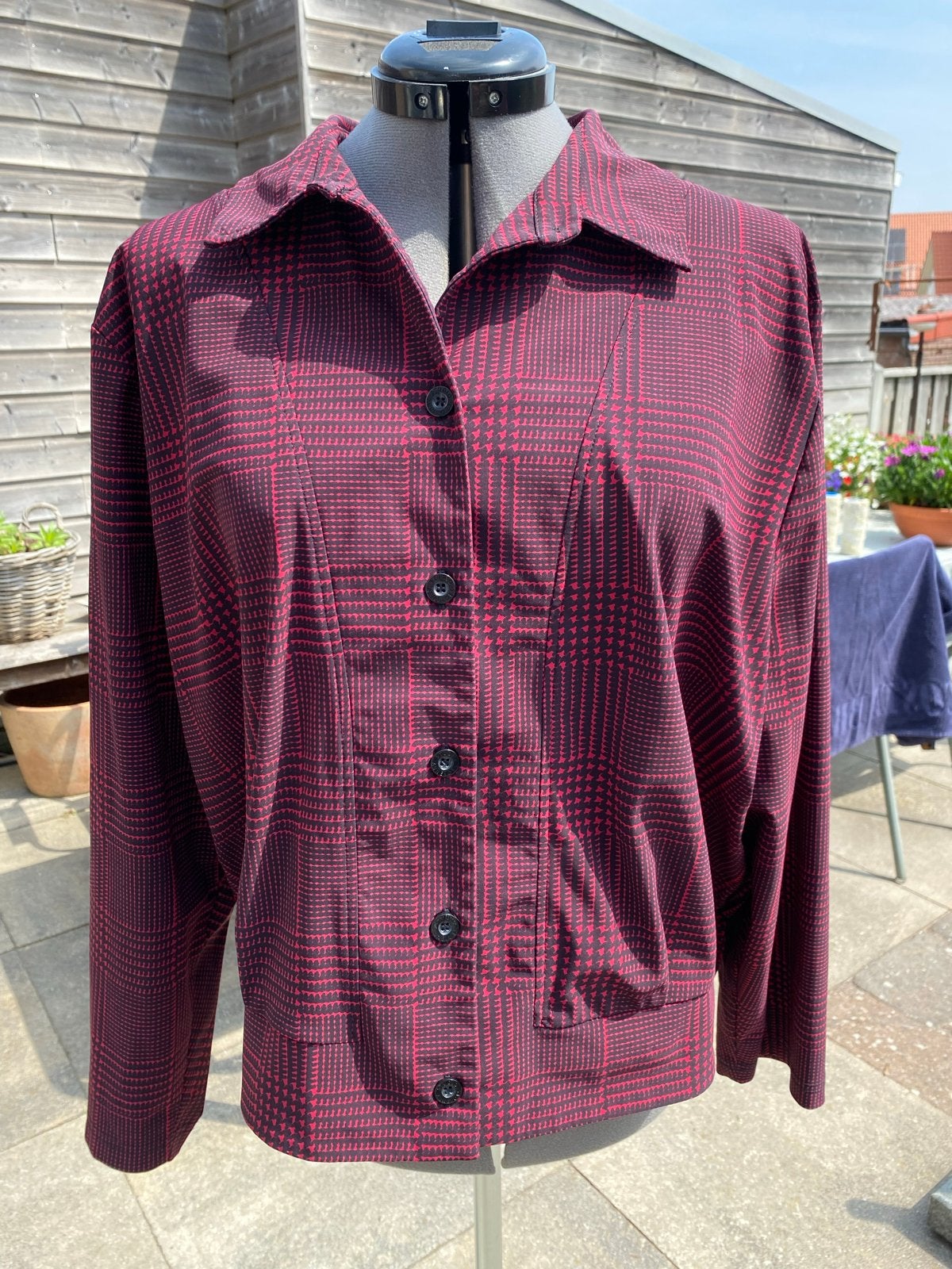 Studio Anneloes Broek en Jasje - Maat XXL, Kleding | Dames, Ophalen of Verzenden, Gedragen, Maat 46/48 (XL) of groter, Rood