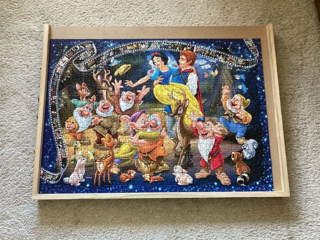Ravensburger Disney Sneeuwwitje Collector's Edition, Hobby en Vrije tijd, Ophalen of Verzenden, 500 t/m 1500 stukjes, Zo goed als nieuw