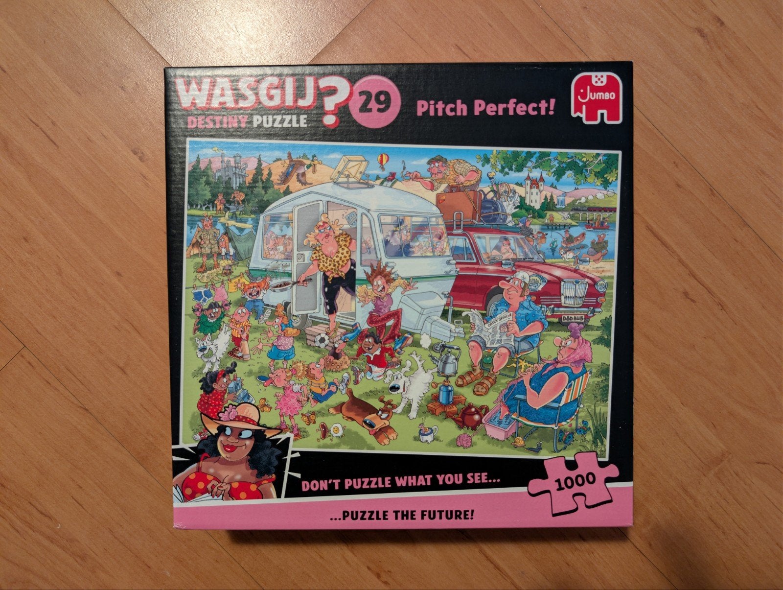 Wasgij puzzel 29, Hobby en Vrije tijd, Denksport en Puzzels, Ophalen, 500 t/m 1500 stukjes, Zo goed als nieuw
