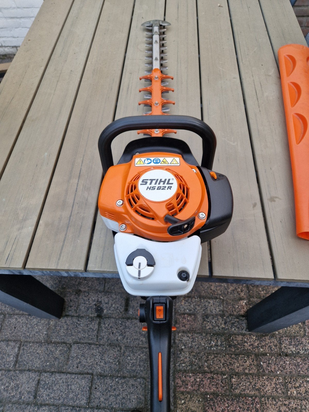 Nette Stihl hs 82 R heggenschaar!, Ophalen, Zo goed als nieuw, Benzine, Dolmar /Stihl / Husqvarna