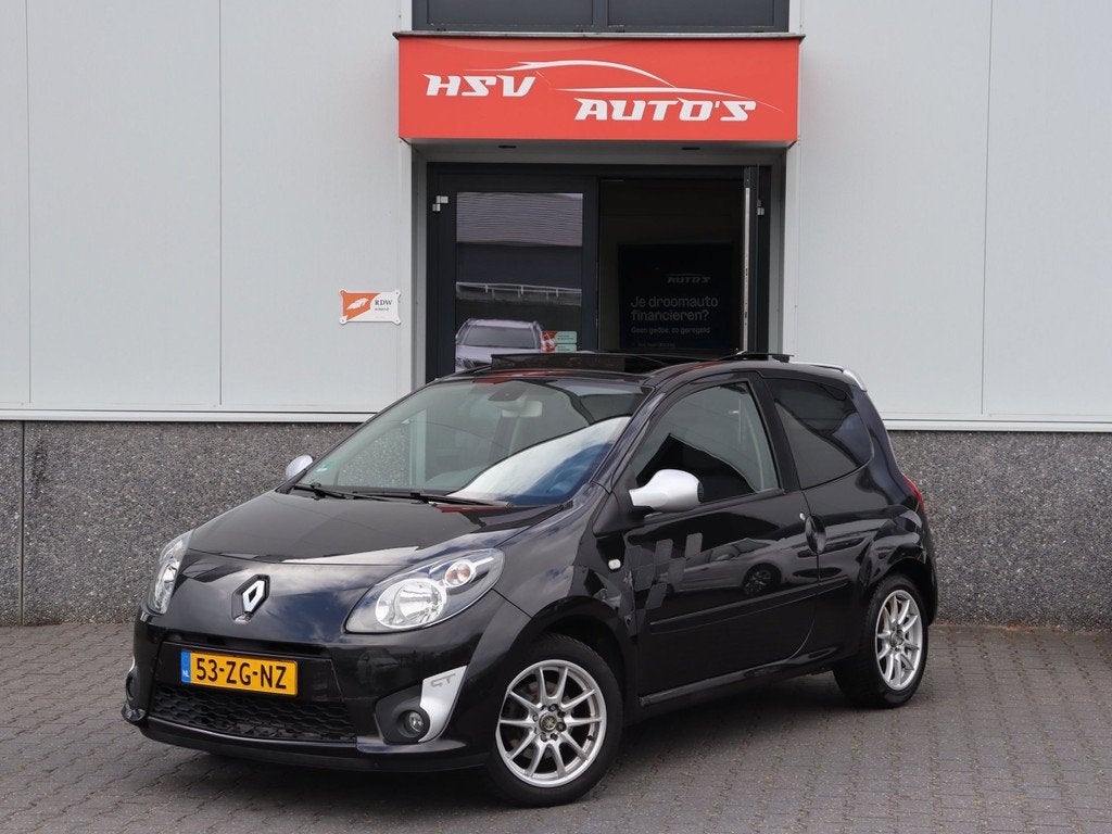Renault Twingo 1.2 TCE GT 101 PK airco panodak org NL, Auto's, Renault, Voorwielaandrijving, 4 cilinders, 4 stoelen, Zwart