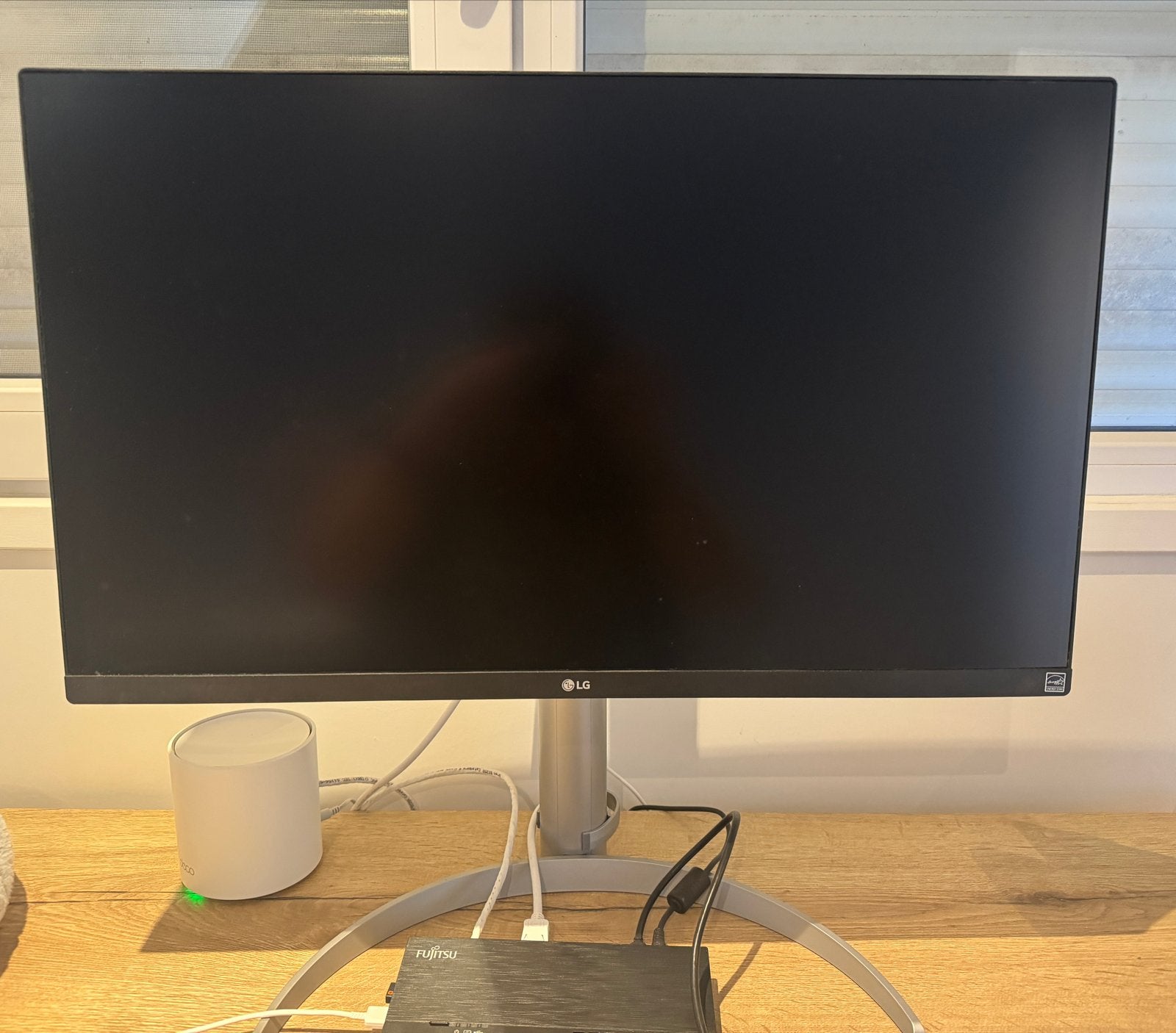 LG 27UP650P-W 27 inch 4K UHD Monitor - Zo goed als nieuw, Ophalen, Hoofdtelefoonaansluiting, DisplayPort, Ultra HD (4K)