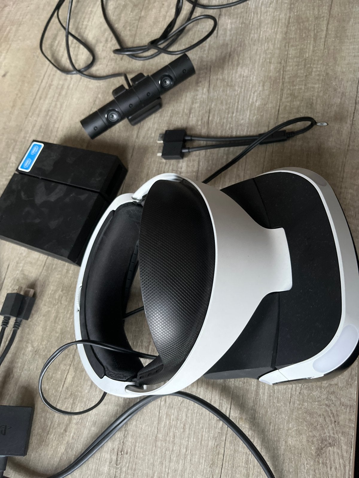 PlayStation VR V1 met camera en 2 games, Ophalen of Verzenden, Gebruikt, PlayStation, Overige typen