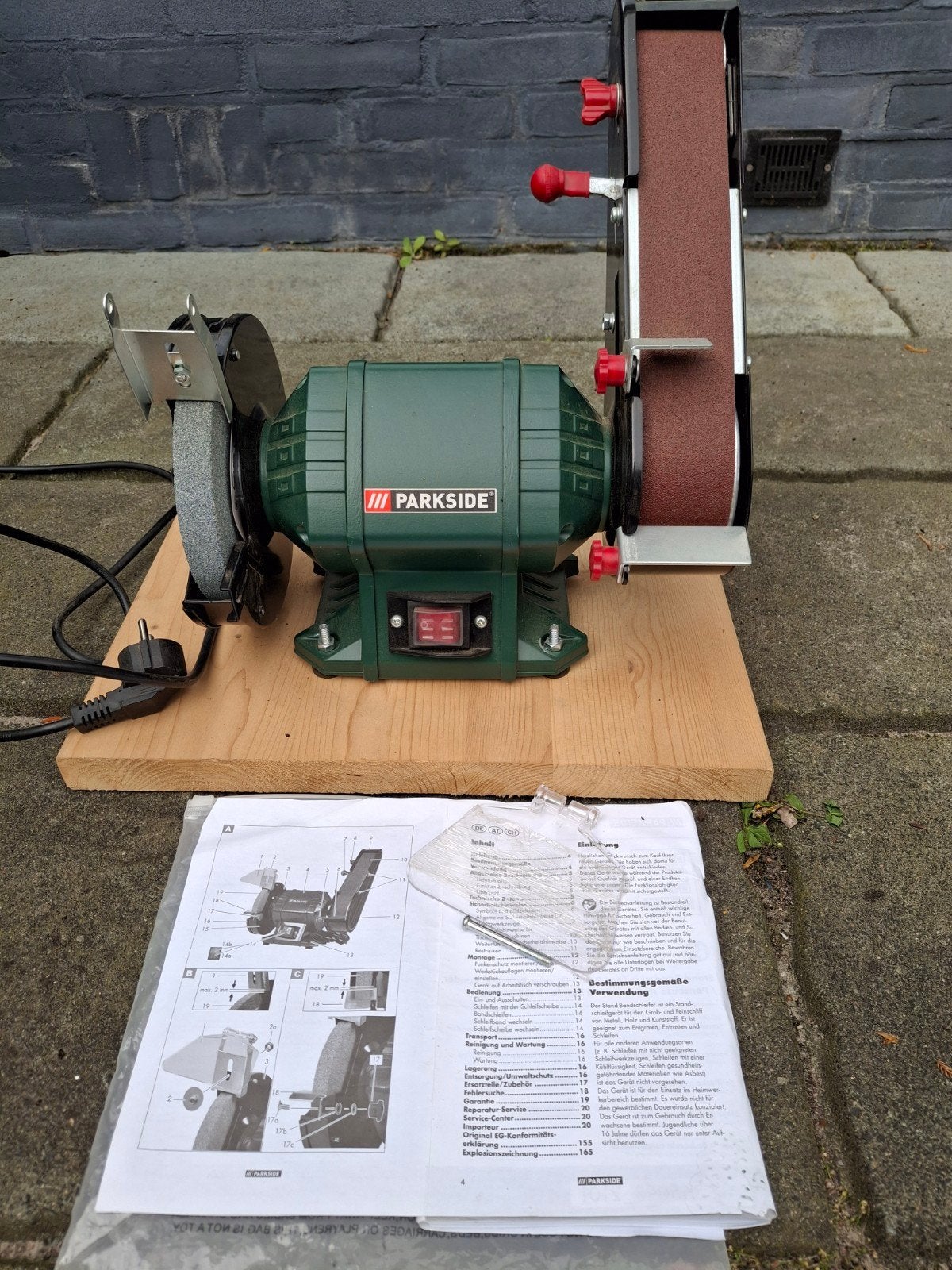 parkside PSBS 240 C2 nieuw, Doe-het-zelf en Verbouw, Gereedschap | Freesmachines, Ophalen, Nieuw, Elektrisch, Bovenfrees