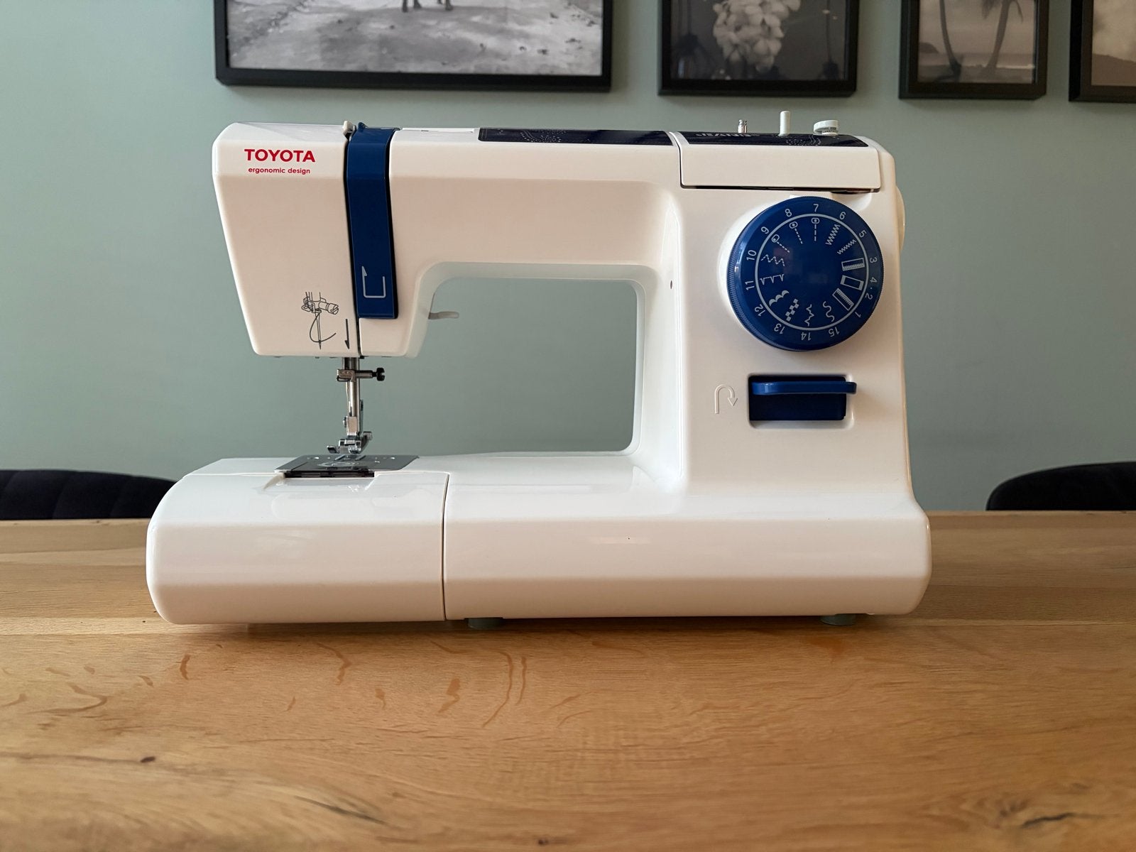Toyota Jeans Naaimachine sp-100 serie - Zo goed als nieuw, Ophalen of Verzenden, Zo goed als nieuw, Naaimachine, Overige merken
