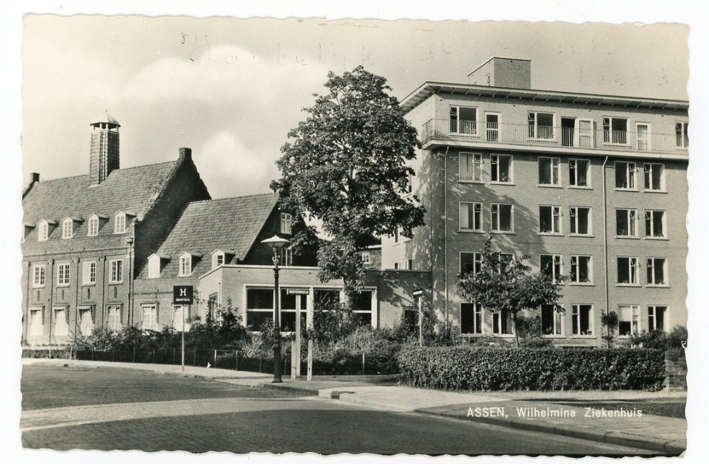 Assen, Ophalen of Verzenden, 1940 tot 1960, Gelopen, Drenthe