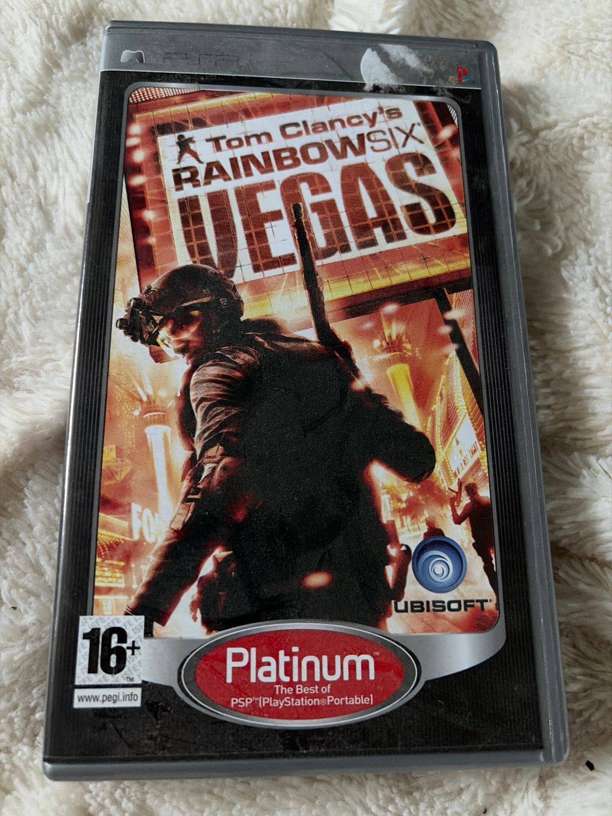 Tom Clancy's Rainbow Six Vegas PSP Platinum, Gebruikt, Shooter, 1 speler, Ophalen of Verzenden