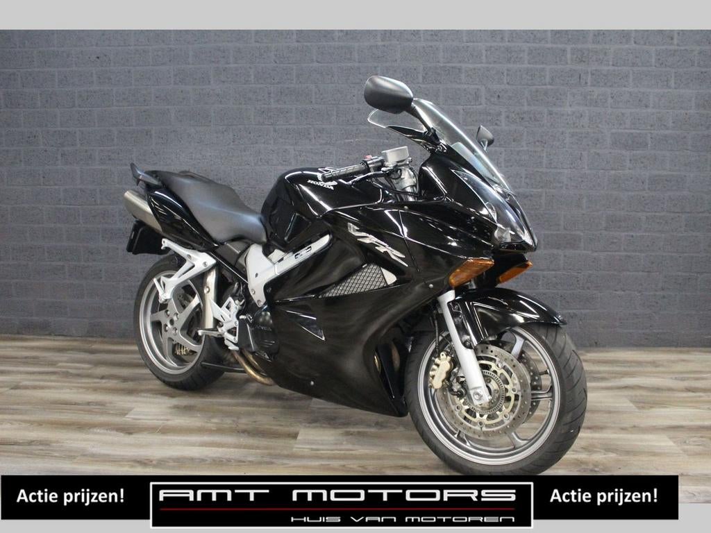 HONDA VFR 800 FI VTEC ABS (bj 2008) Prachtige Zwarte VFR800, HONDA, Motorrijbewijs A, Bedrijf, Onbekend