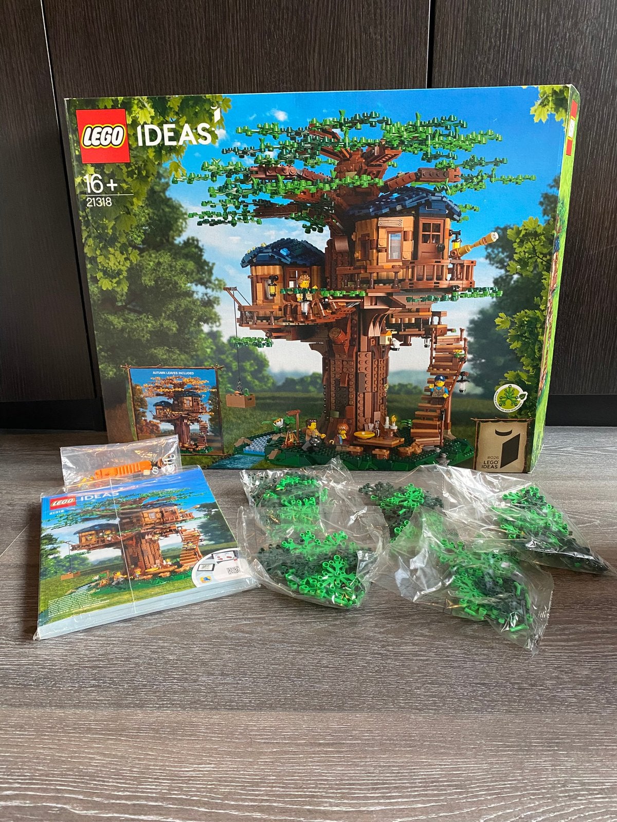 Lego Ideas boomhut 21318 complete set, Lego, Ophalen of Verzenden, Compleet, Complete set
