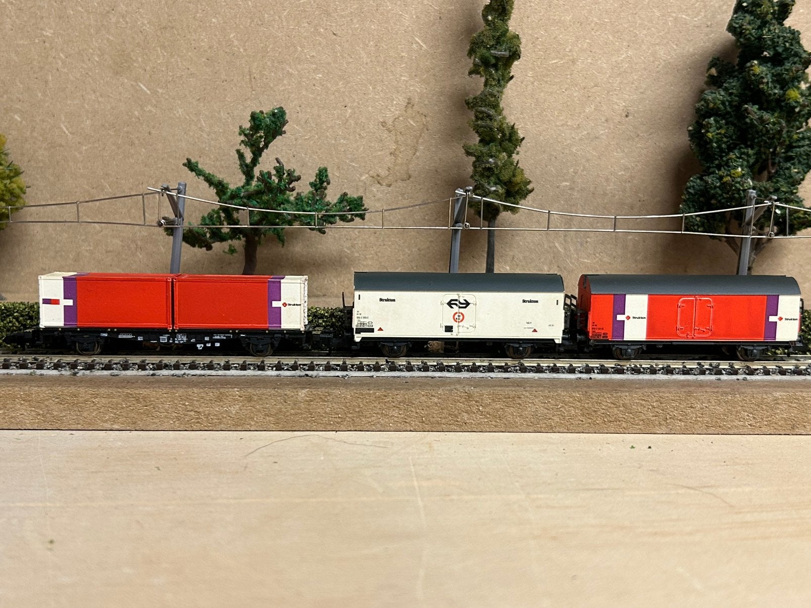 UNIEK! THS Strukton set, Hobby en Vrije tijd, Ophalen of Verzenden, Zo goed als nieuw, Gelijkstroom, Overige merken