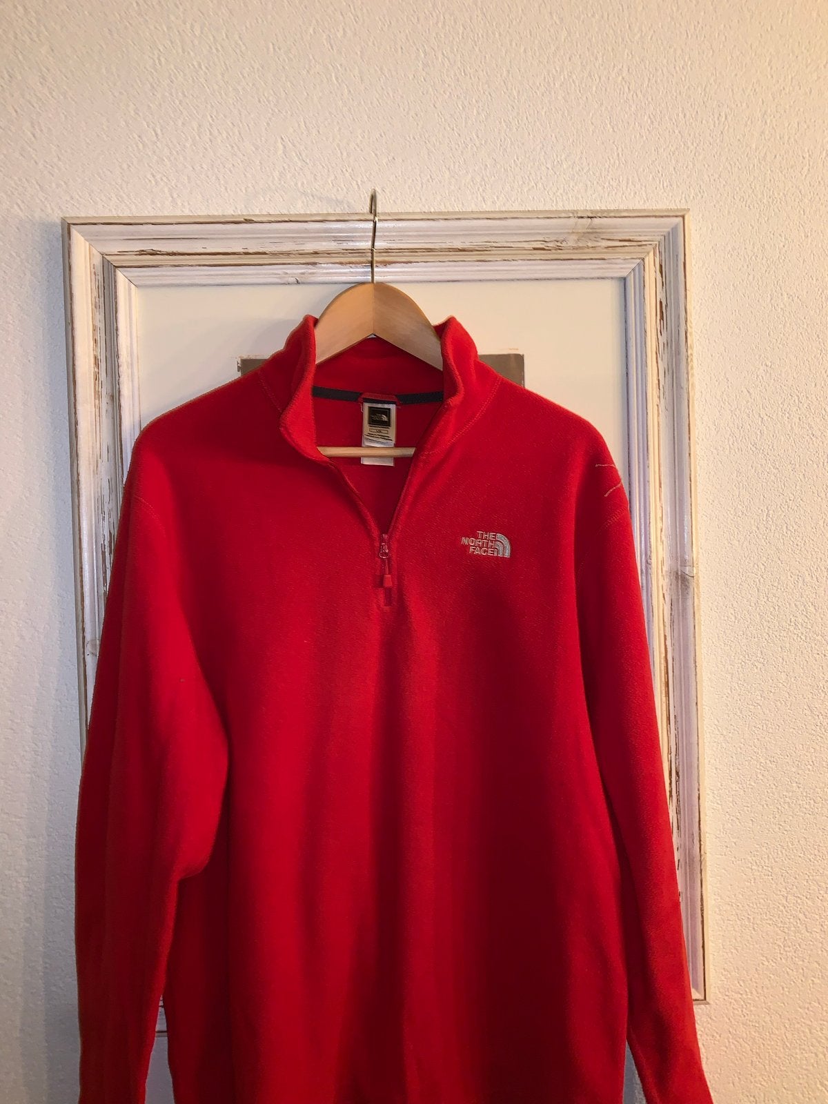 The North Face Polartec Fleece Rood Heren L/G, Kleding | Heren, Ophalen of Verzenden, Zo goed als nieuw, Rood
