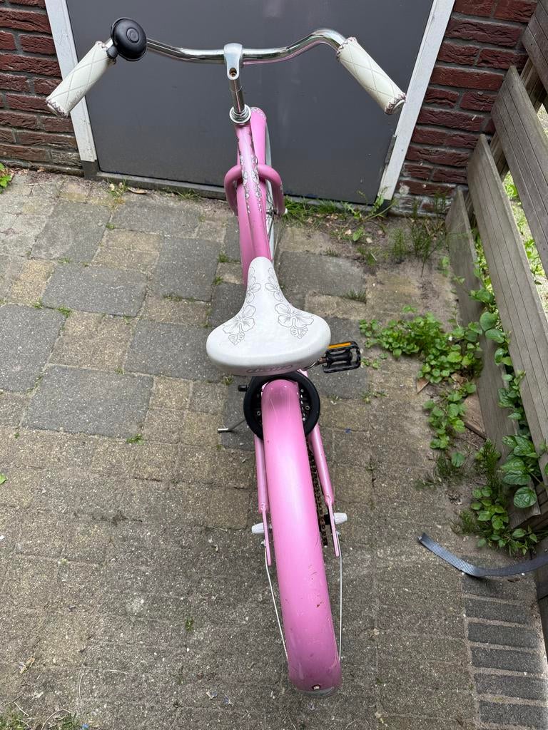 Roze Meisjes Beach Cruiser Fiets 20 inch, Ophalen, Zo goed als nieuw, Terugtraprem, 20 inch