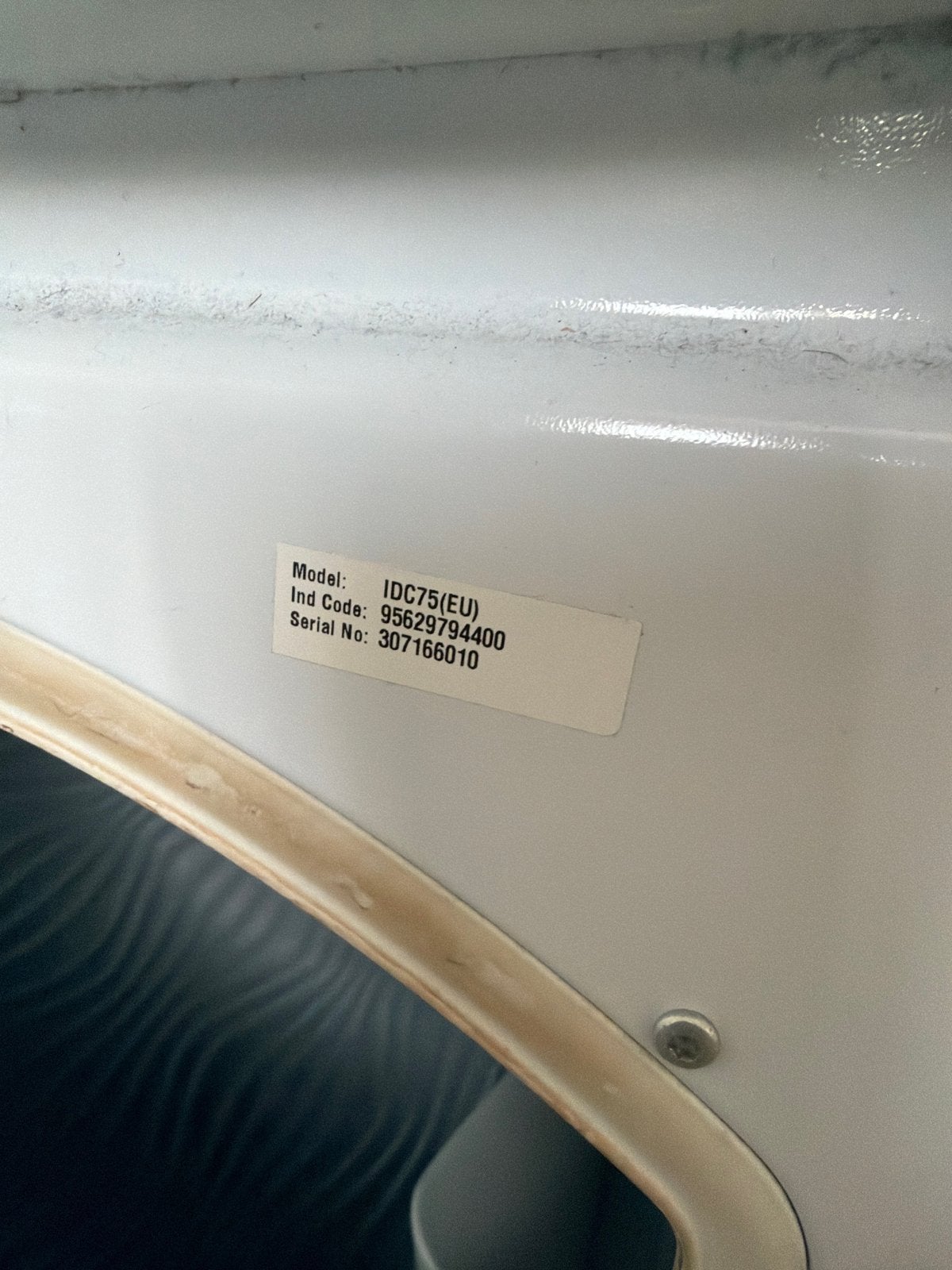 Condensdroger, Ophalen, 6 tot 8 kg, Gebruikt, Voorlader