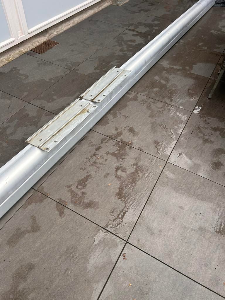 Elektrische zonnescherm, Ophalen, Gebruikt, Overige typen, 450 cm of meer