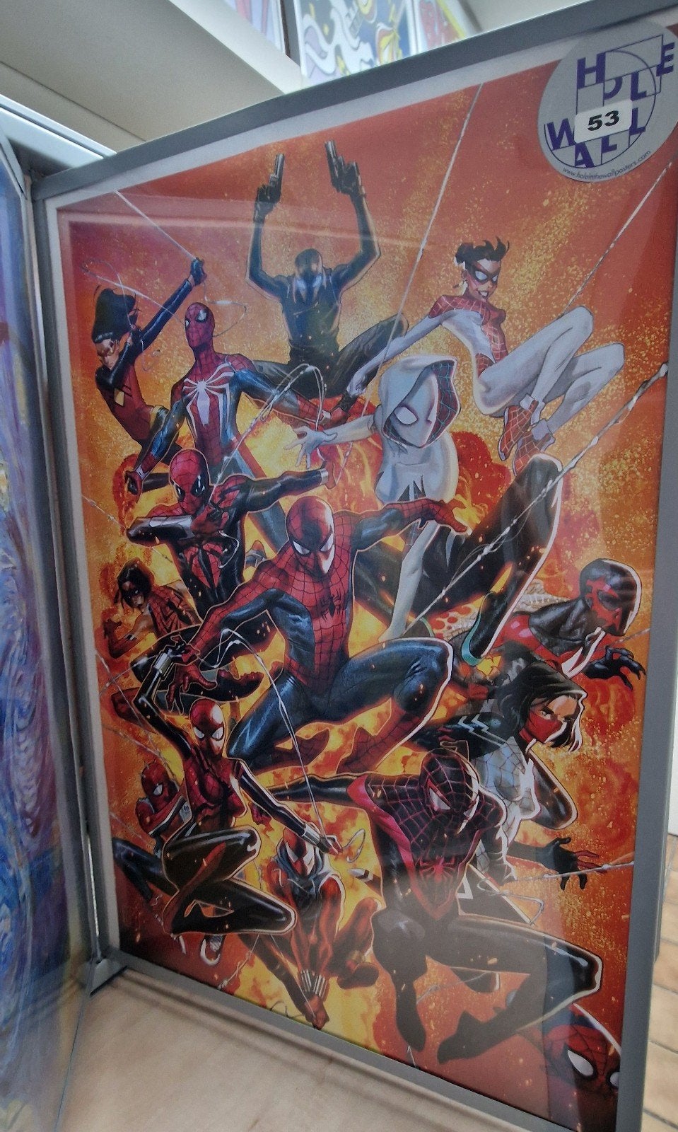 Spider-Man Universe Poster - Diverse Helden, Ophalen of Verzenden, Nieuw, Film en Tv