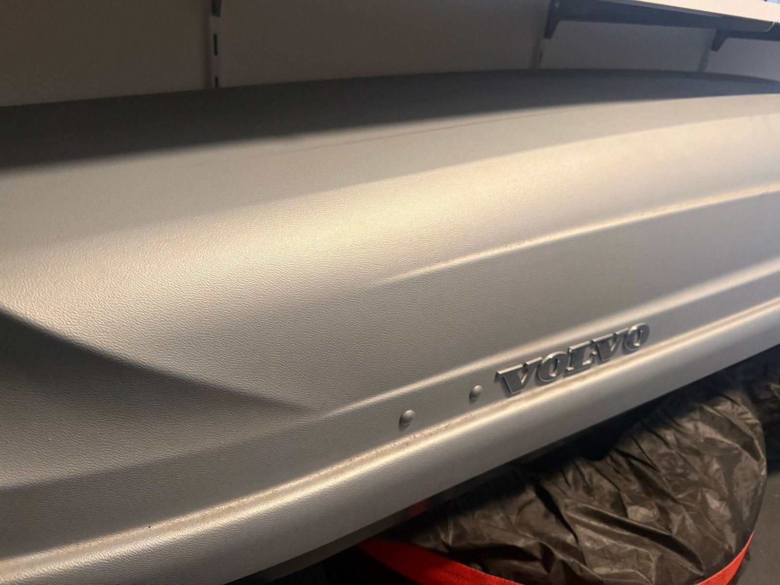 Volvo dakkoffer met dakdragers, Auto diversen, Dakkoffers, Ophalen, Gebruikt