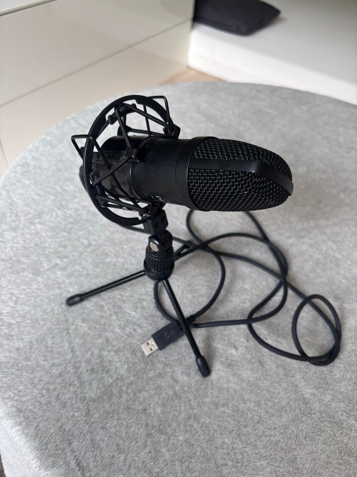 Devine M-Mic USB Studiomicrofoon met statief, Ophalen, Nieuw, Studiomicrofoon