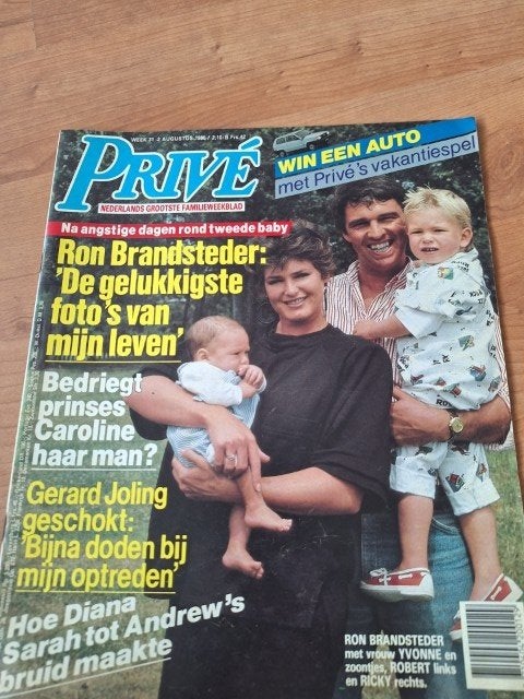 Prive 1986 LUV Flodder Lady Di Nana Mouskouri Herman Brood, Boeken, Ophalen of Verzenden, Gelezen, Overige typen