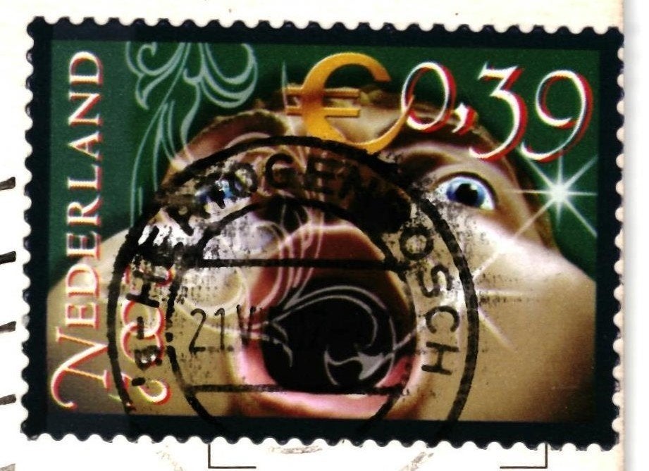 988231 Rondvaartboot de Rosslag Limburg mooie zegel Efteling, Ophalen of Verzenden, 1980 tot heden, Gelopen, Limburg