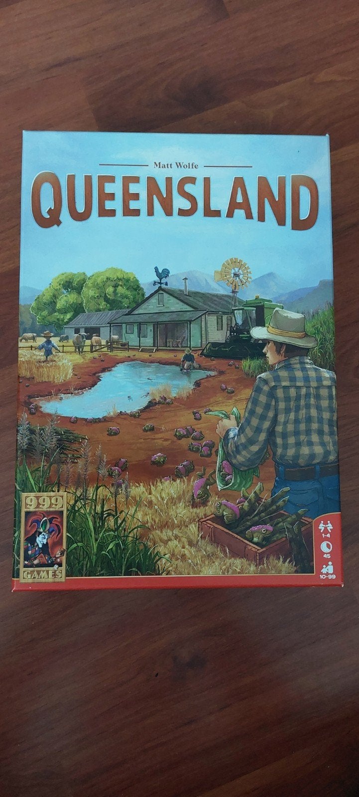 Queensland spel van 999 games, Een of twee spelers, Ophalen of Verzenden, Zo goed als nieuw, 999 Games