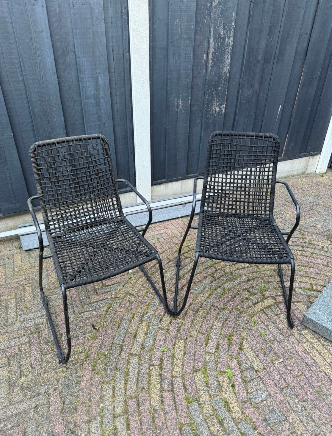 Tuinstoelen, Tuin en Terras, Ophalen, Gebruikt, Kunststof