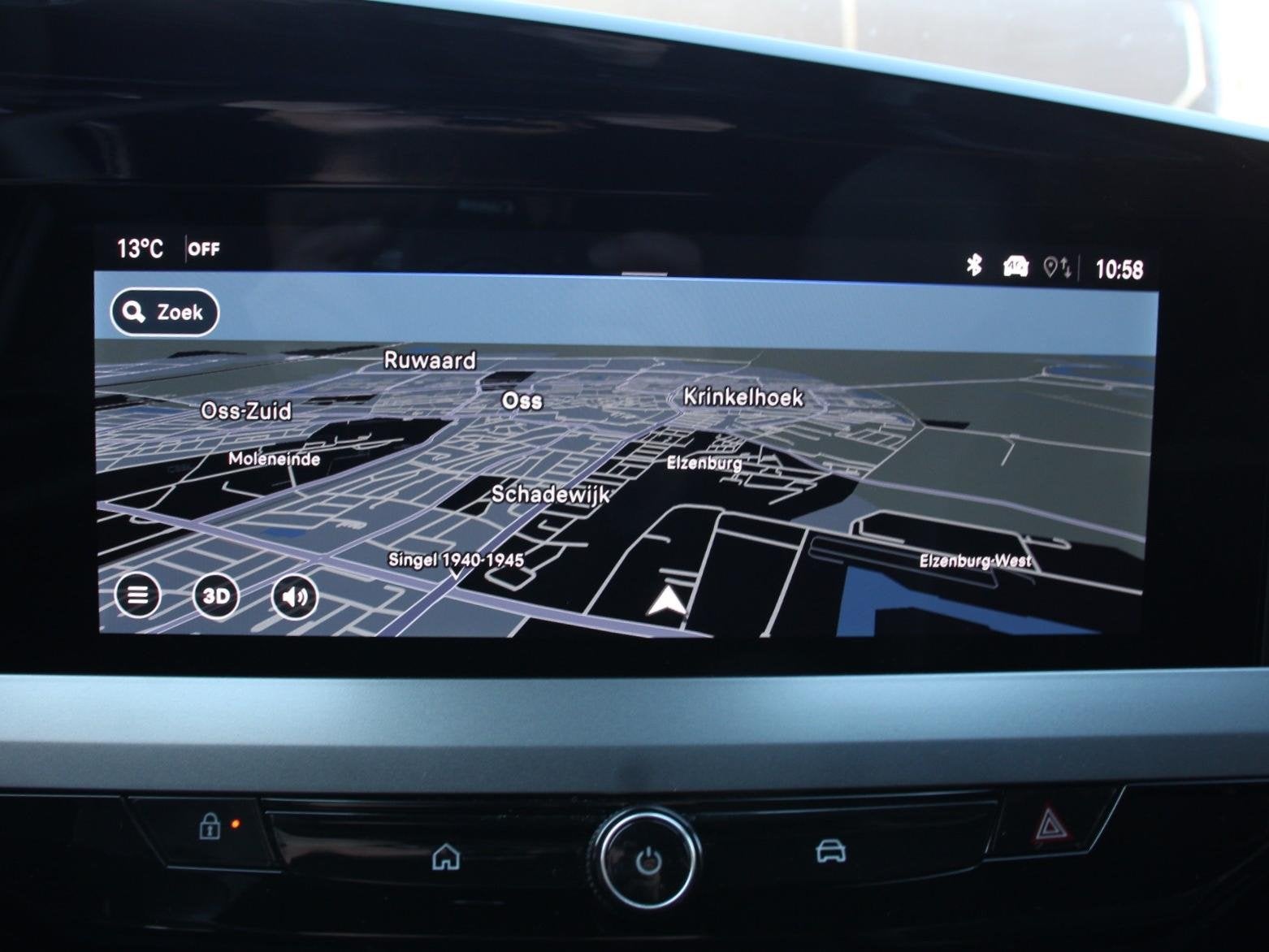 Opel Mokka 1.2 Turbo Hybrid Edition Navigatie Apple Carplay/, Stof, Gebruikt, 680 kg, Blauw
