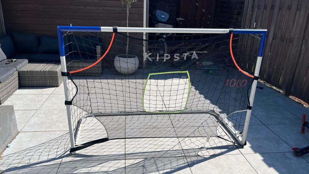 Voetbaldoel met Schietdoek, Maat XL, Ophalen of Verzenden, Gebruikt, Overige typen