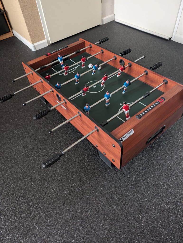 Heemskerk Games Tafelvoetbal - compleet en uitstekende staat, Ophalen of Verzenden, Zo goed als nieuw