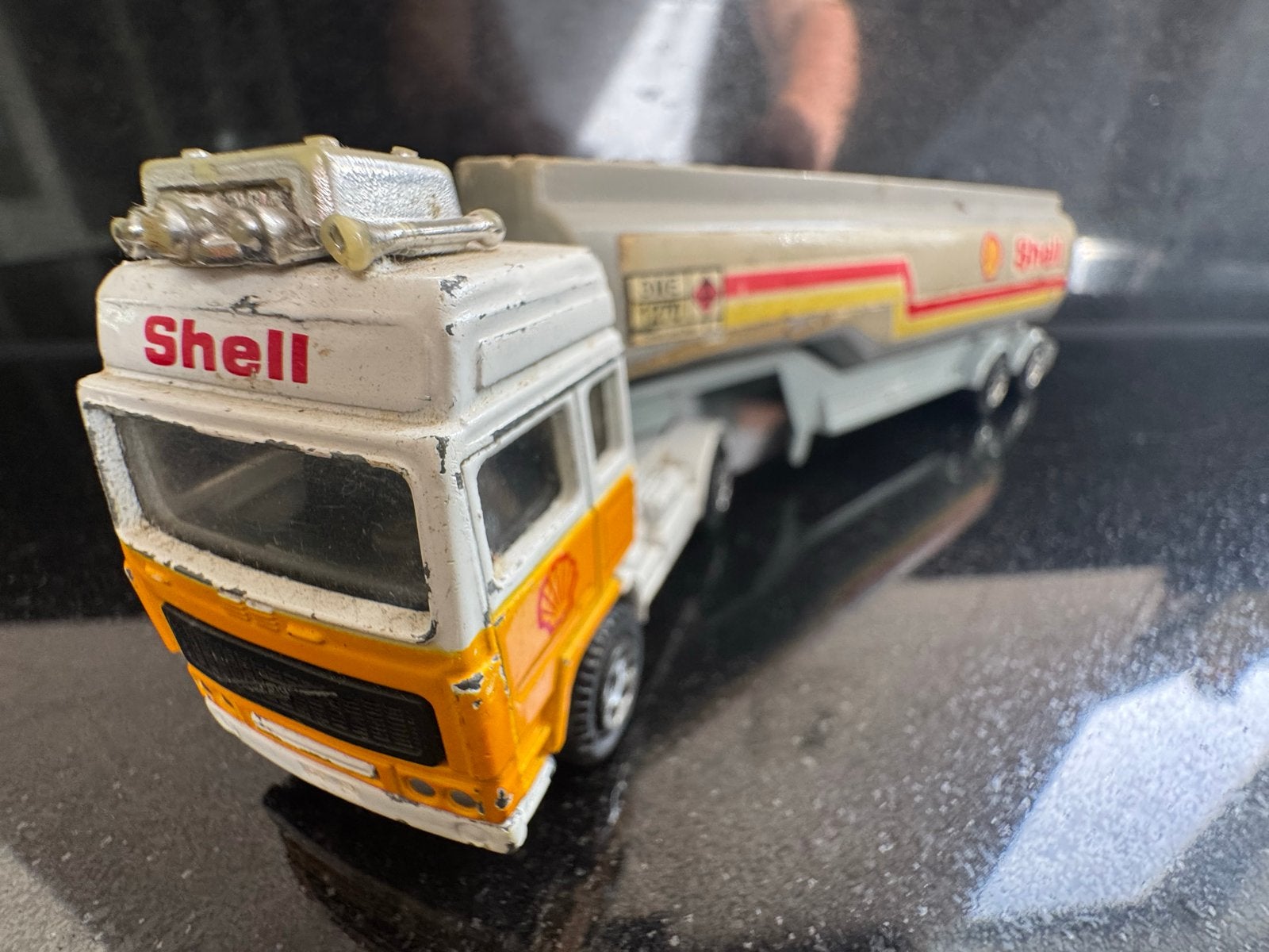 Set van 3 modelvrachtwagens: Volvo, Scania, Mercedes, Overige merken, Gebruikt, 1:50 of kleiner, Ophalen of Verzenden