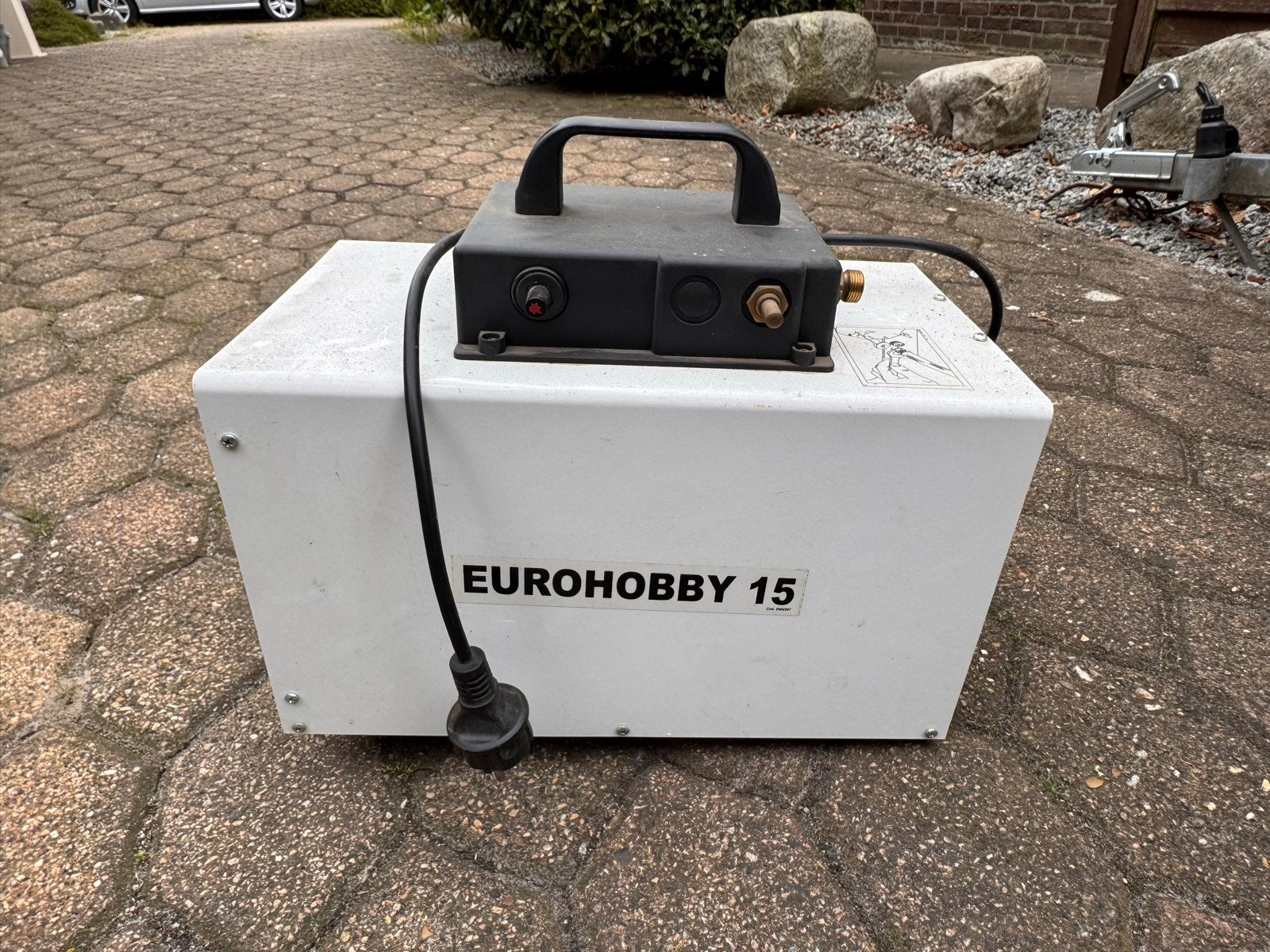 EUROHOBBY 15 heteluchtkanon 2002, Doe-het-zelf en Verbouw, Verwarming en Radiatoren, Ophalen, 30 tot 80 cm, Gebruikt, Kachel