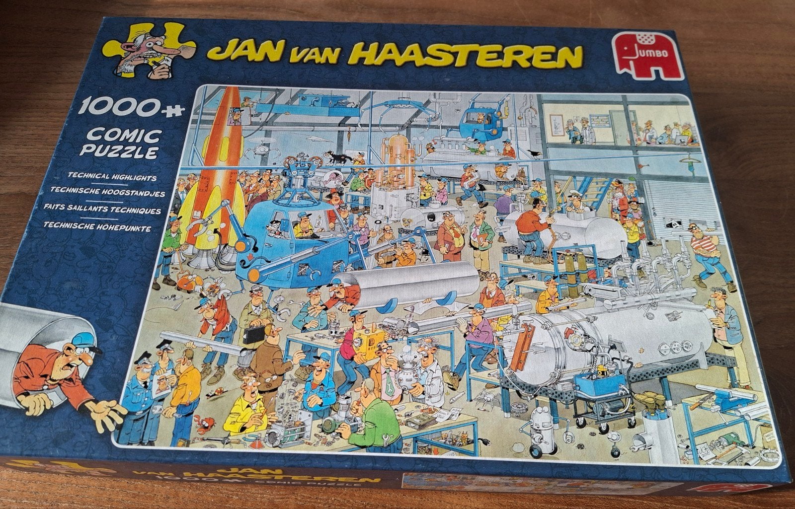 Jan van Haasteren puzzels 2 voor €18,00, Ophalen, 500 t/m 1500 stukjes, Zo goed als nieuw, Legpuzzel