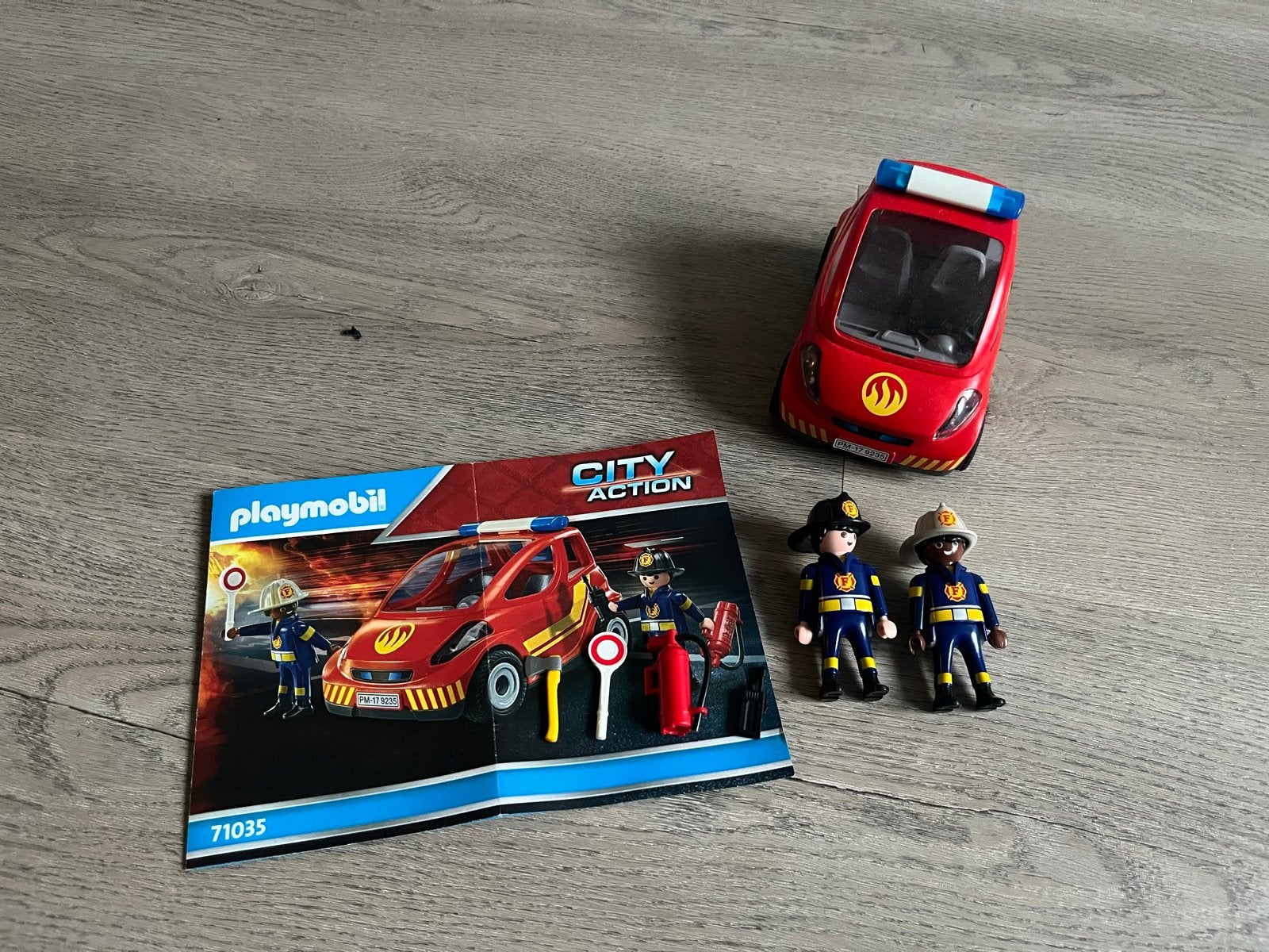 Playmobil City Action Brandweerauto (71035), Ophalen, Complete set, Voertuig, Zo goed als nieuw