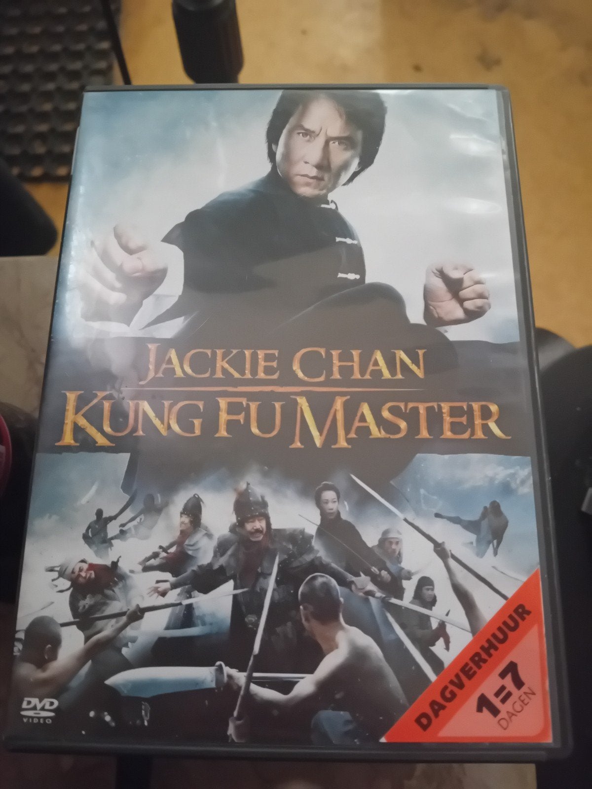 Jackie Chan Kung Fu Master DVD, Vanaf 12 jaar, Ophalen of Verzenden, Gebruikt, Actiethriller