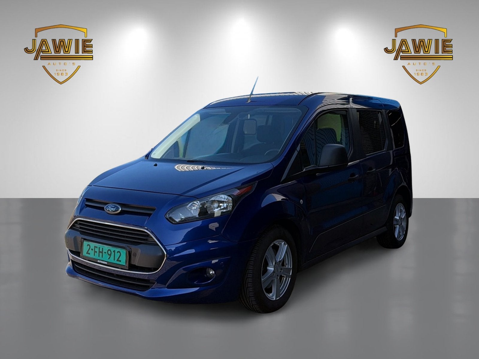 Ford Tourneo Connect Compact 1.0 Titanium KPN-47-L, Auto's, Voorwielaandrijving, Gebruikt, Blauw, Bedrijf
