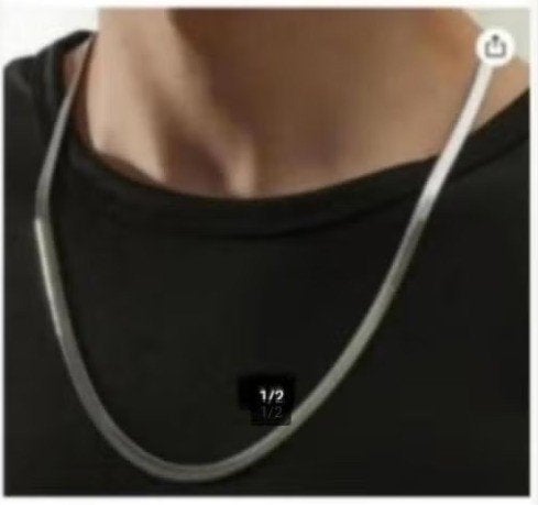 ketting., Sieraden, Tassen en Uiterlijk, Ophalen of Verzenden, Nieuw, Zilver, Overige materialen