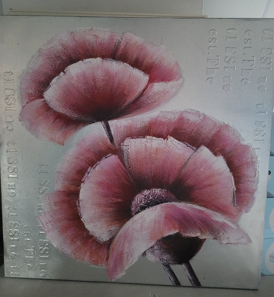 Schilderij canvas, Ophalen, Zo goed als nieuw, Schilderij, 75 tot 100 cm