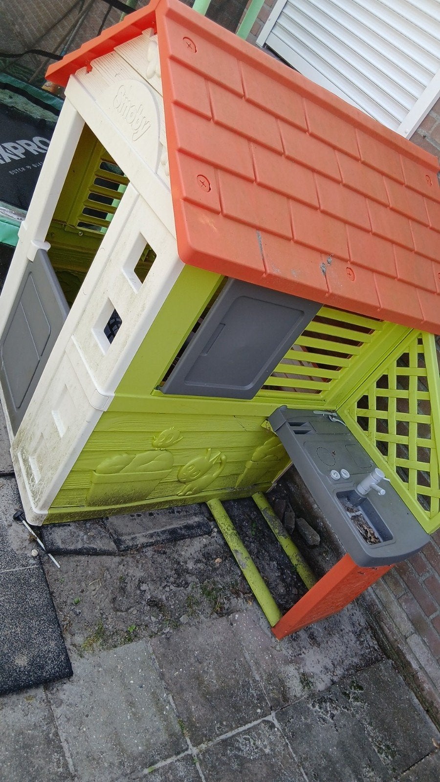 Smoby speelhuisje, Ophalen of Verzenden, Gebruikt, Kunststof