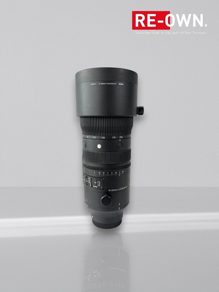 SIGMA 70-200MM F/2.8 SPORTS | SONY E | NIEUWSTAAT | DOOS, Sony E-mount, Sigma, ,, Statiefgondel