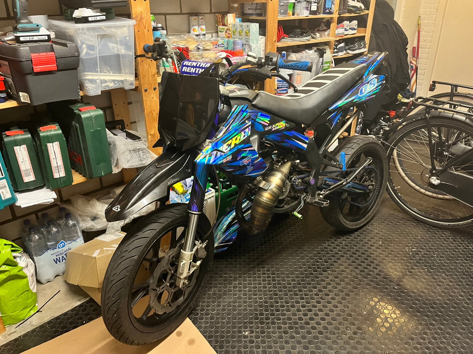 Derbi drd, Fietsen en Brommers, Brommers | Crossbrommers, Zo goed als nieuw, Derbi, Ophalen