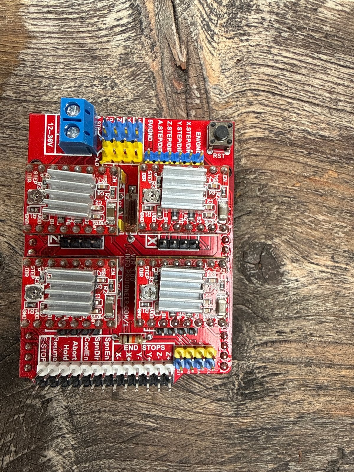 CNC Shield V3 voor Arduino met 4 Stepper Drivers, Ophalen of Verzenden, Nieuw