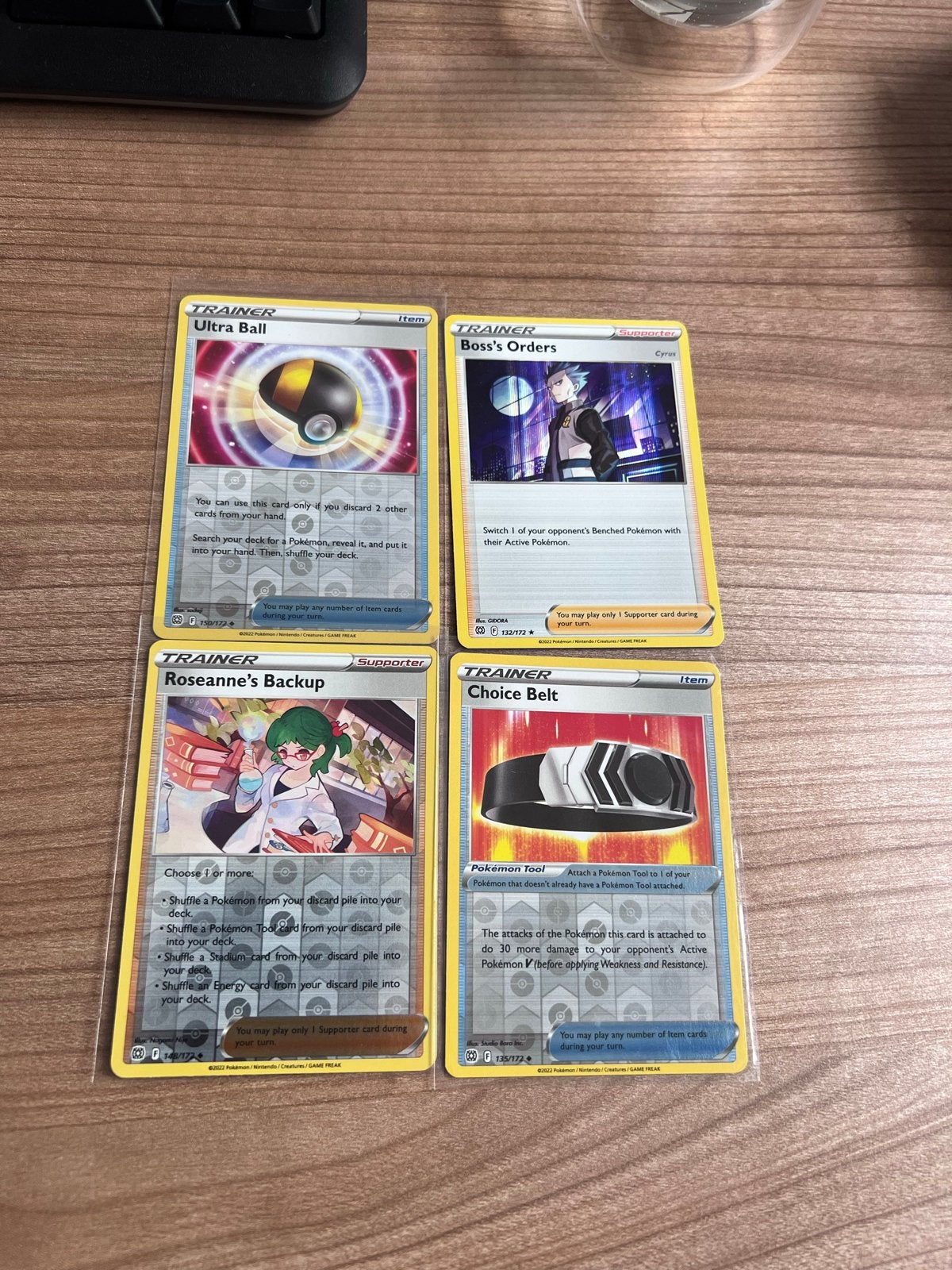 Pokémon TCG Brilliant Stars Trainer Kaarten Set, Ophalen of Verzenden, Zo goed als nieuw, Meerdere kaarten