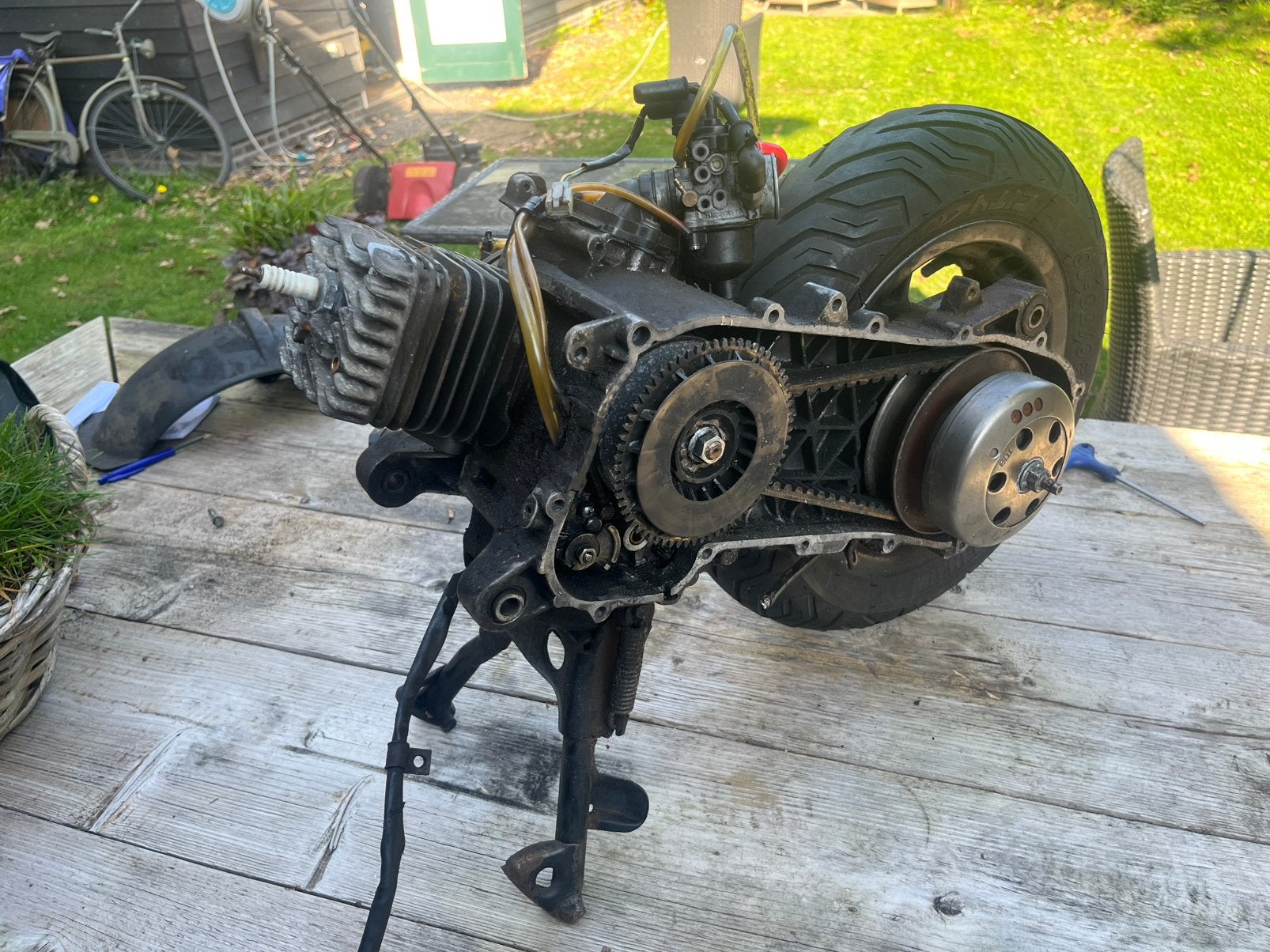 Piaggio 50cc ac blok, Ophalen of Verzenden, Blok, Piaggio