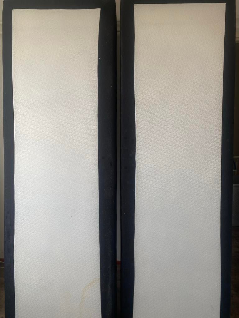 Tweepersoonsbed 140cm breed (zonder matras), Ophalen, Gebruikt, Zwart, Tweepersoons